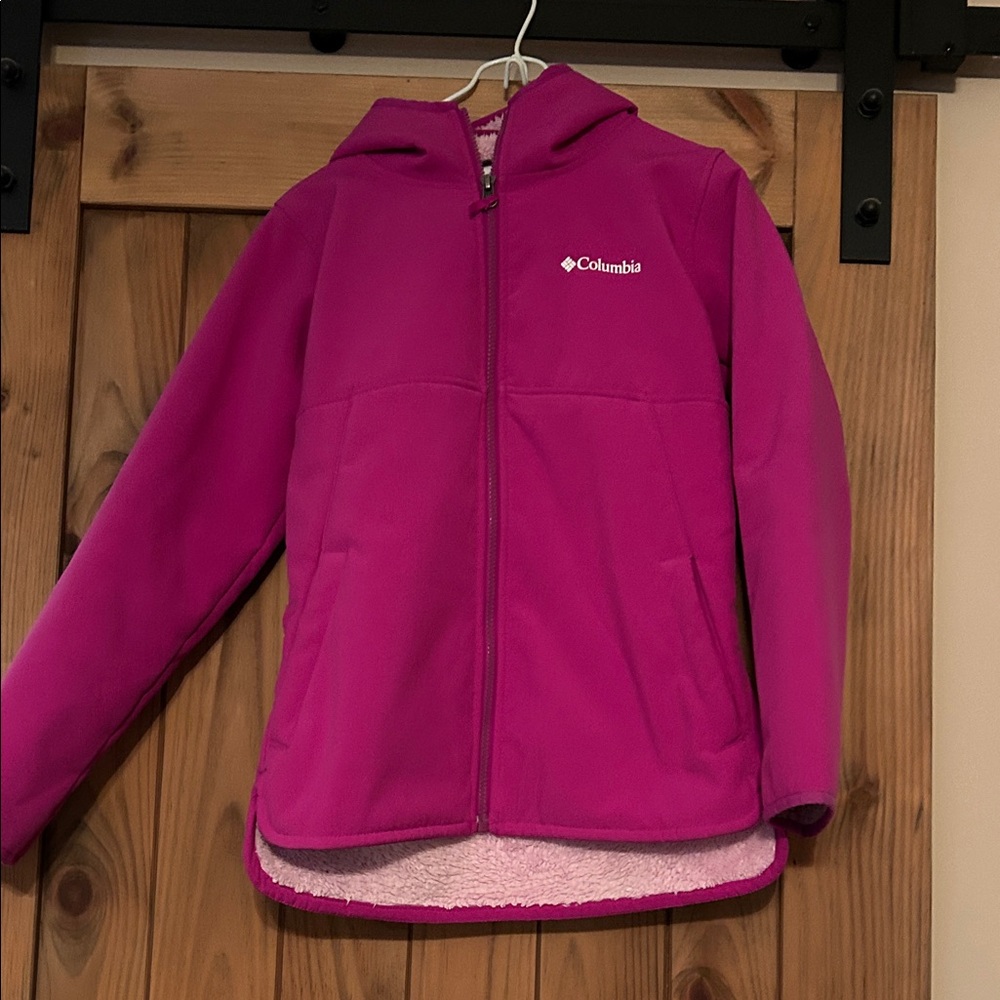 Columbia Fuchsia Hooded Jacket